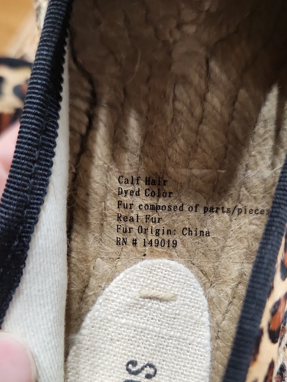 Soludos Espadrilles Calf Hair Cheetah/leopard Print Size 9
